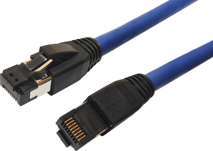 Produktbild MicroConnect CAT8.1 S/FTP 3m Blue LSZH (S/FTP, CAT8.1, 3 m)