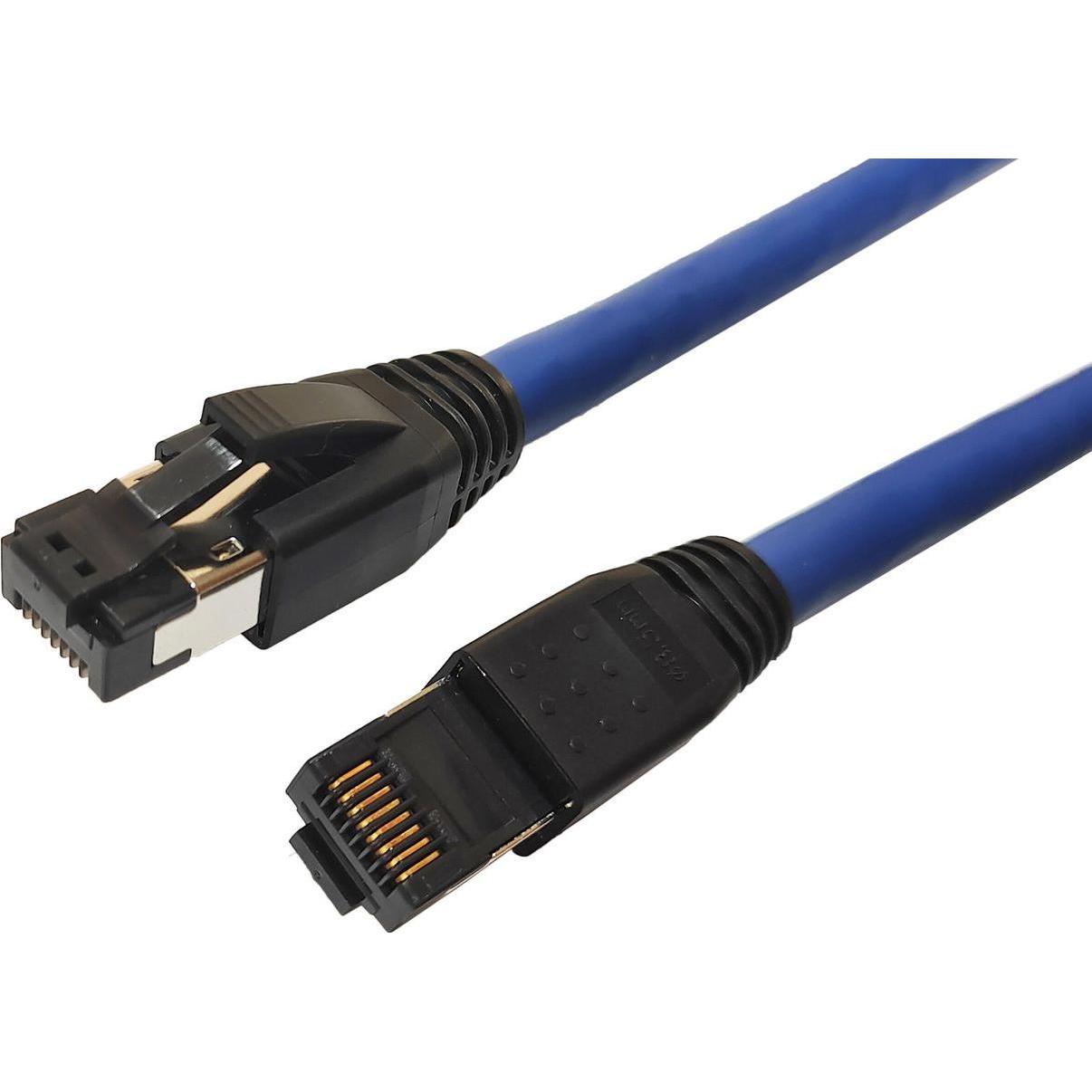 ネット　７，５ｍ×４，８ｍ MicroConnect CAT8.1 S/FTP 7.5m Blue LSZH - buy at Digitec