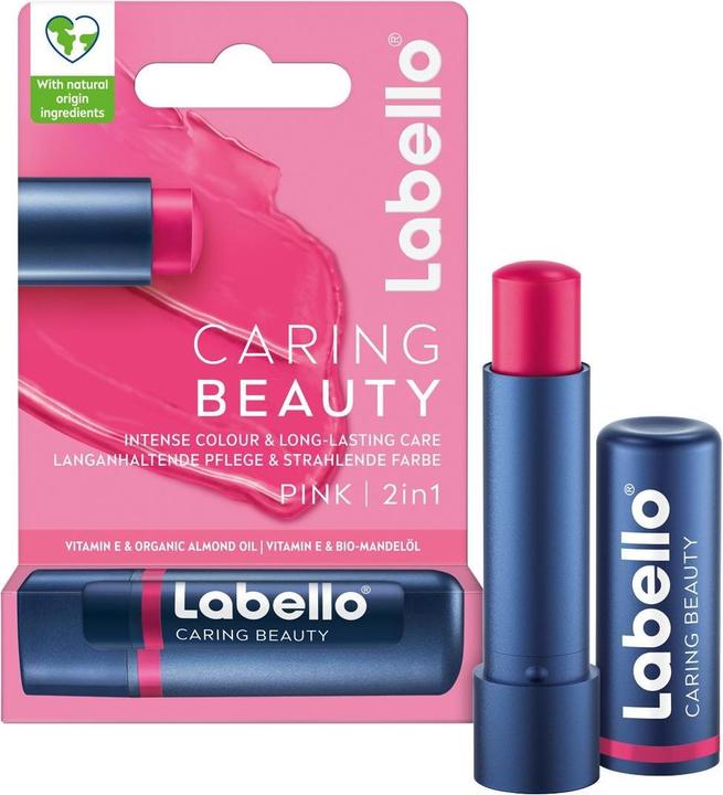 Immagine prodotto LABELLO Caring Beauty Pink Stick 4.8 g (Stick per la cura delle labbra, 5.50 ml)