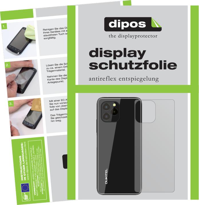 Produktbild Dipos Displayschutzfolie Antireflex (6 Stück, Oukitel C21 Pro)