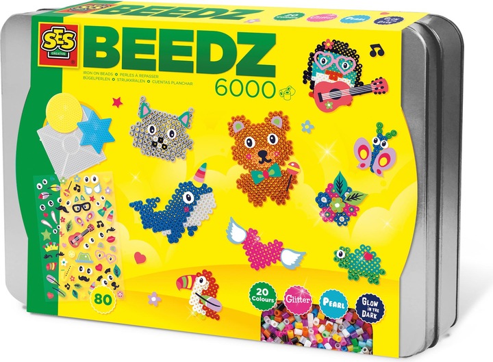 Ses Creative Beedz Bügelperlen - Luxus Sortierbox