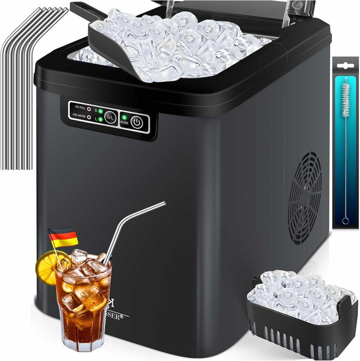 Produktbild Kesser Eiswürfelmaschine mit LED-Display
