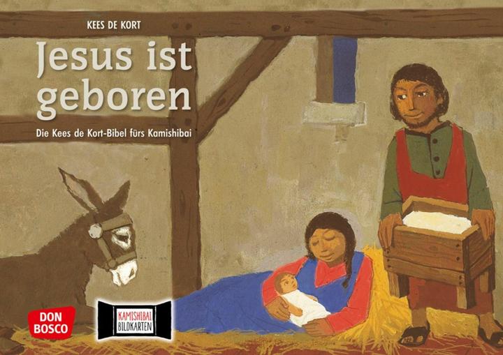 Image du produit Jesus ist geboren. Kamishibai Bildkartenset (Allemand, Kees de Kort, 2021)