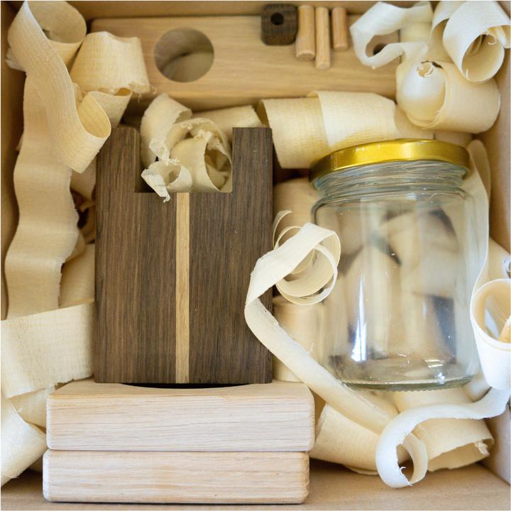 Produktbild kln.swiss Snackspender Bausatz dunkel