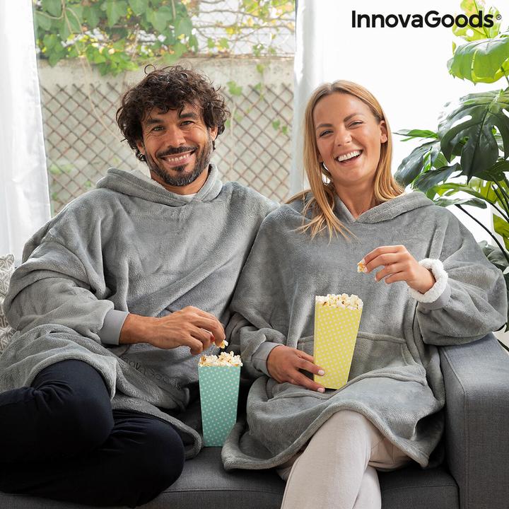 Actual product image InnovaGoods Swug hooded blanket (One size)