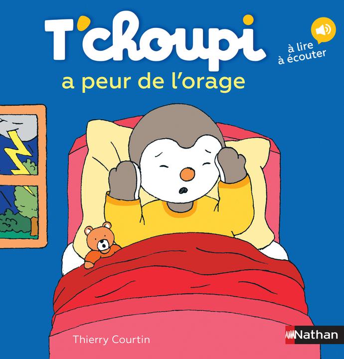 Image du produit T'choupi a peur de l'orage (Français, Courtin Thierry, 2017)