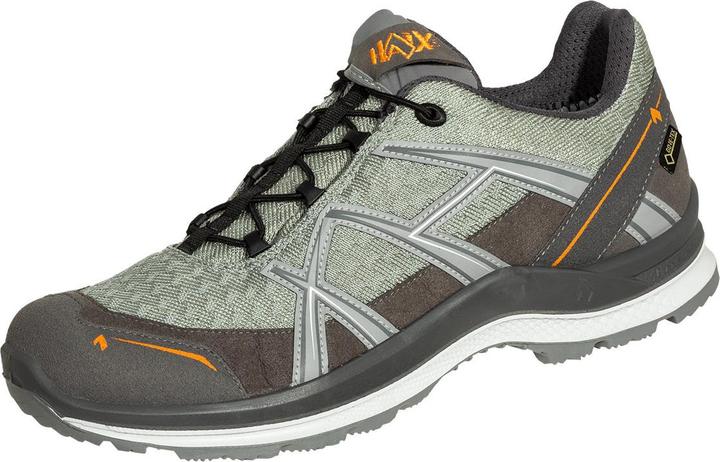 Haix Scarpe da donna BE Adventure 2.2 GTX Ws taglia 6.5 (40) grigio chiaro/arancio microfibra/tessuto (40)