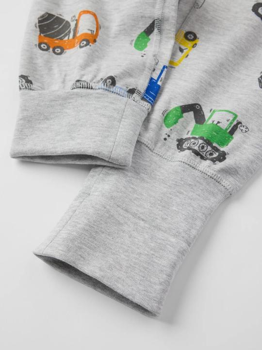 Produktbild PO.P Kinder-Pyjama Baggermotiv 2-Teiler (134, 140)