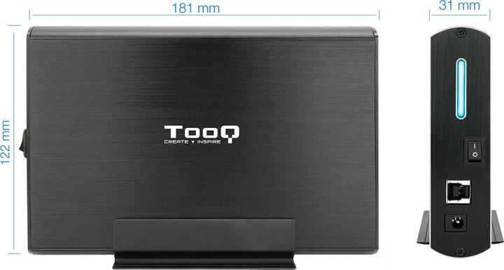 Produktbild Tooq Technology TQE-3531B (3.5")