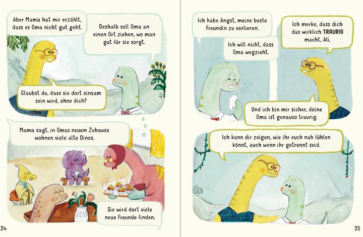 Immagine prodotto Kleine Dinos - grosse Gefühle (Tedesco, Swapna Haddow, Yiting Lee, 2024)