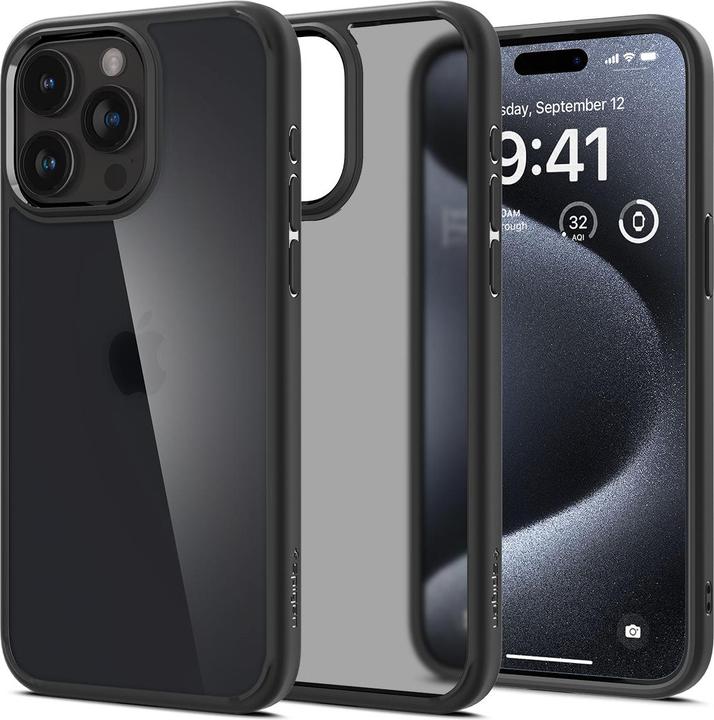 Produktbild Spigen Ultra Hybrid Iphone 15 Pro Frost Schwarz (Apple iPhone 15 Pro)