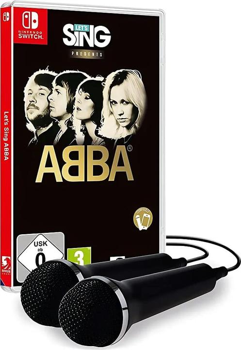 Produktbild Ravenscourt Let's Sing ABBA (+ 2 Mics) (Switch) (Switch, Switch Lite, Switch OLED, DE)