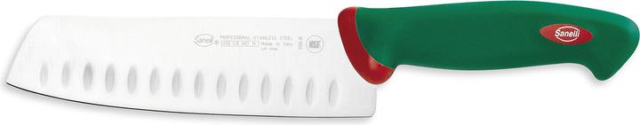 Sanelli Japanisches Messer mit Kulenschliff (18 cm)