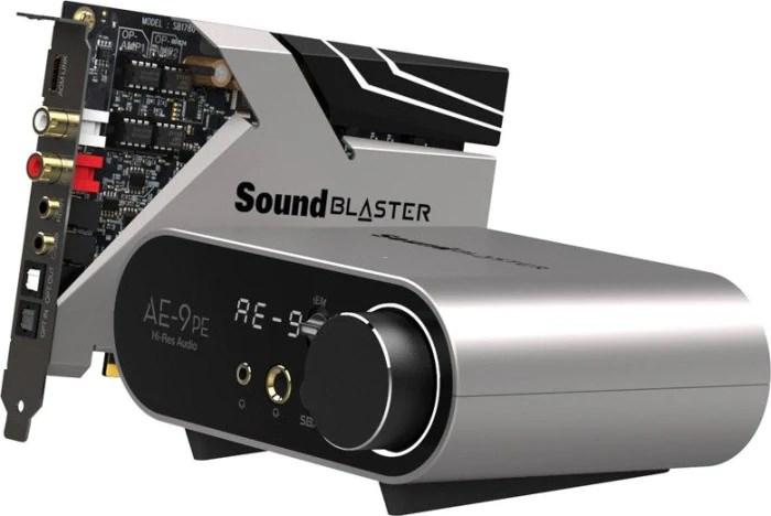 Actual product image Creative Sound Blaster AE-9PE (PCI-E x1)