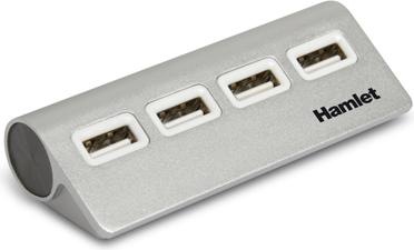 Productafbeelding Hamlet 4-poorts 480 Mbps usb 2.0 hub (4 Havens)