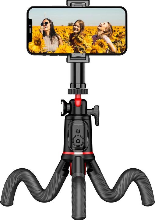 Produktbild Mojogear Flexible Selfiestick Tripod w/ Bluetooth Remote