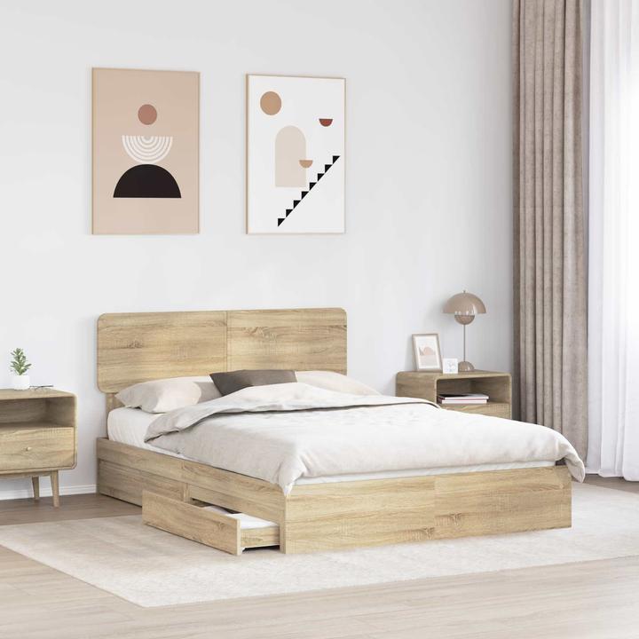 Produktbild vidaXL Bettrahmen (140 x 200 cm)