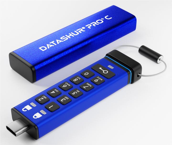 Immagine prodotto iStorage datAshur PRO+ Tipo C (128 GB, USB-C)
