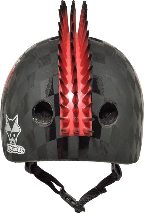 Produktbild C-Preme Unisex Jugend x Fahrradhelme, Totenkopf Hawk rot, S (50cm-54cm) (50 - 54 cm)