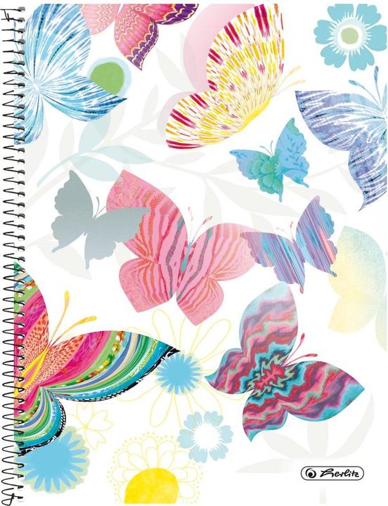 Actual product image Herlitz College notepad A5/160BL assorted (A5, Checked, No binding)