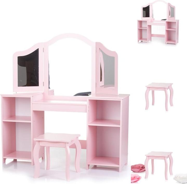 Chipolino Schminktisch (29.5 x 108 x 114 cm)