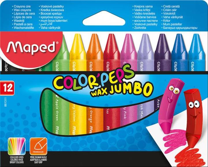 Produktbild Maped Jumbo Color Peps (12x)
