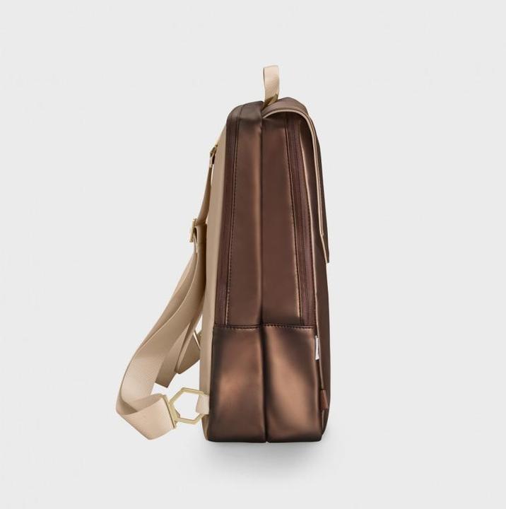 Immagine prodotto Cluse Zaino Le Réversible, Marrone metallizzato Beige, Colore Oro