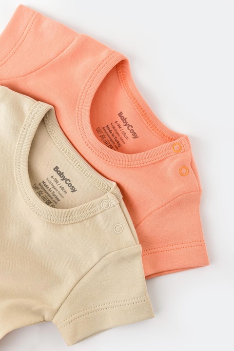 Actual product image BabyCosy 2 Pcs Short sleeved Body (68)