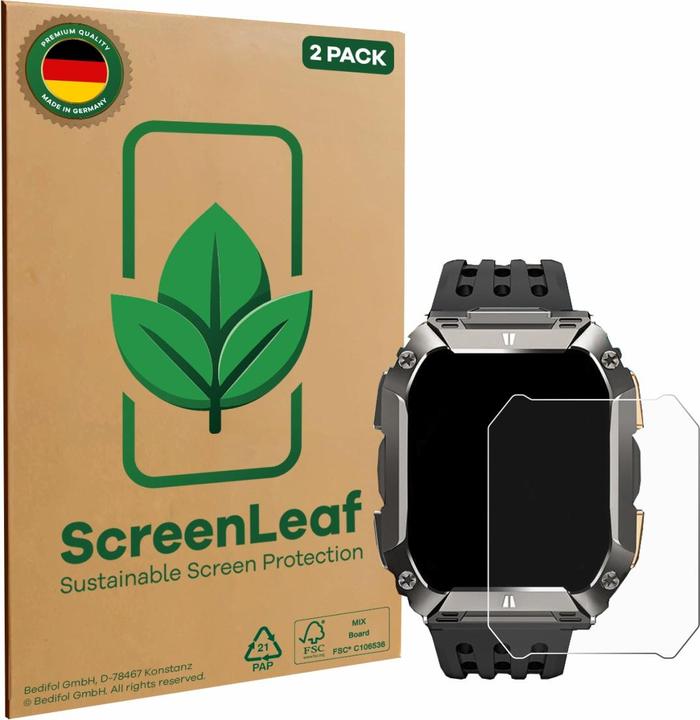 Immagine prodotto ScreenLeaf Pellicola protettiva, Proteggi Schermo Sostenibili, Clear, Antigraffio