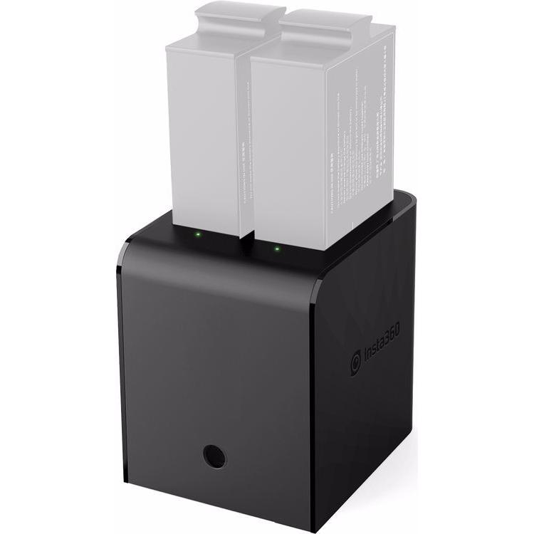 Thumbnail - Insta360 Pro Ladestation für 2 Akkus, Action Cam Zubehör, Schwarz