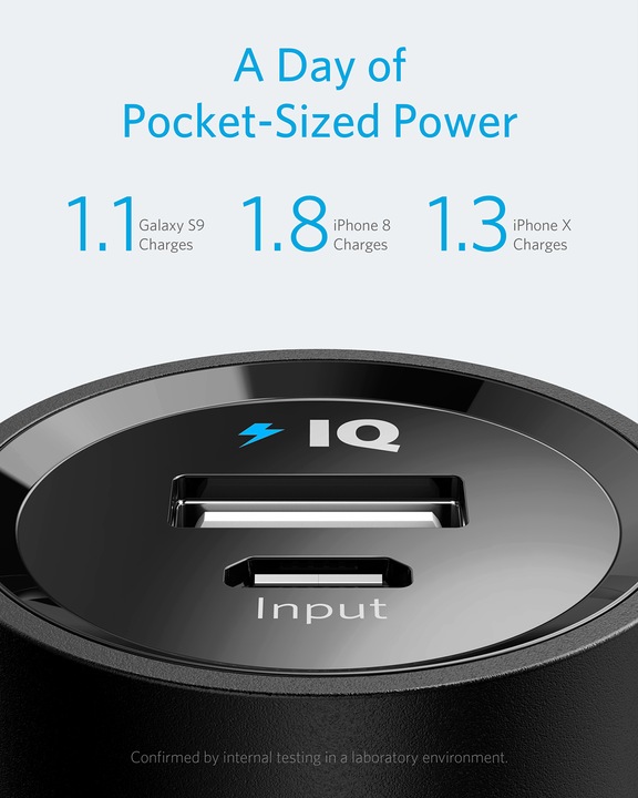 Immagine prodotto Anker PowerCore (5000 mAh, 5000 W, 18.50 Wh)