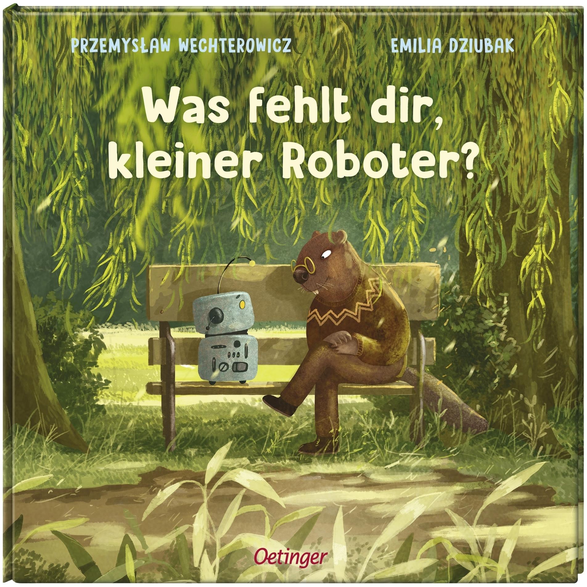 Was fehlt dir, kleiner Roboter?, Libro per bambini di Przemyslaw Wechterowicz