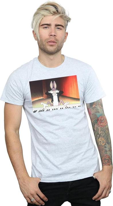 Produktbild Looney Tunes Bugs Bunny Playing Piano TShirt (5XL)
