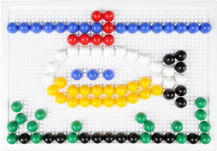 Actual product image Lena A colored mosaic of 120 elements