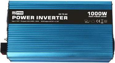 Produktbild RS PRO Spannungswandler, 12V / 230V 1000W Reine Sinuswelle