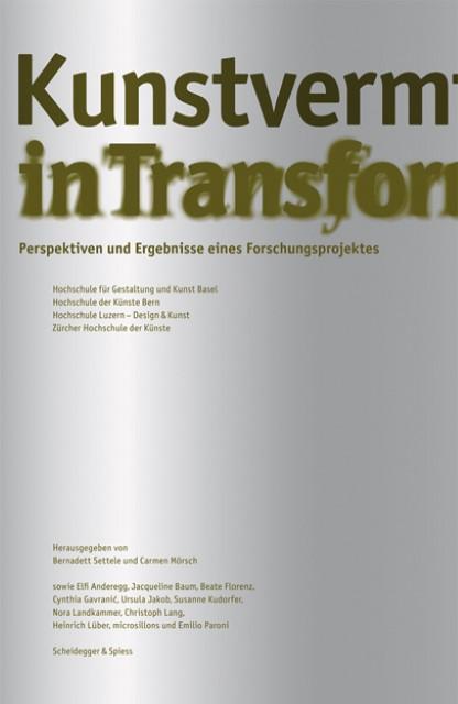Produktbild Kunstvermittlung in Transformation (Deutsch, 2012)