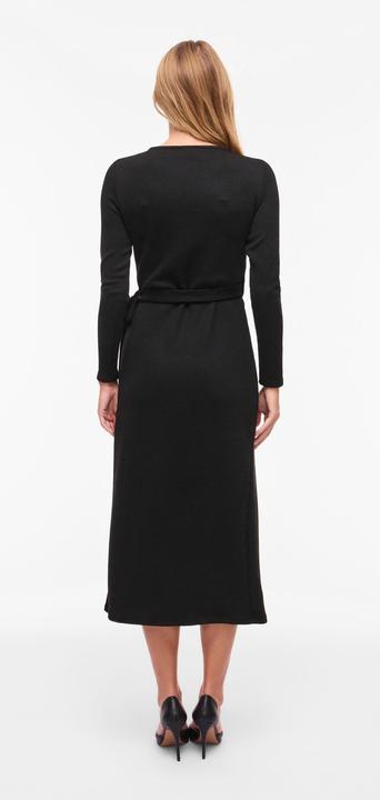 Produktbild Vila VIRAFFI Midi Kleid mit V-Ausschnitt (M)