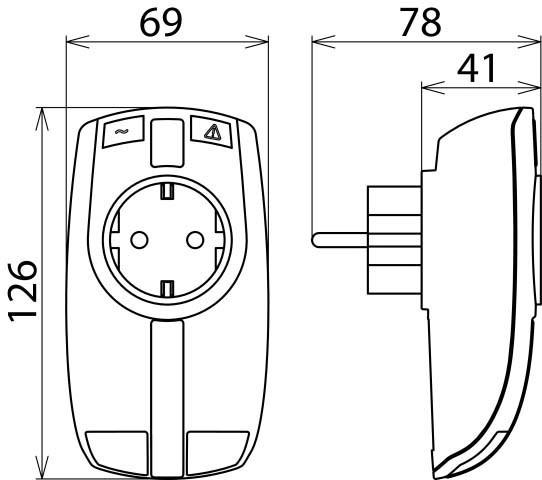 Actual product image Dehn SÖHNE ÜS adapter DEHNprotector DPRO 230 NT