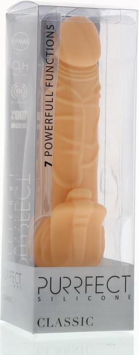 Actual product image Seven Creations Purrfect Silicone Classic 7 Inch Flesh