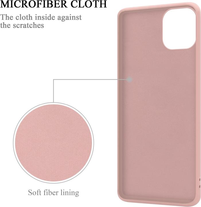 Produktbild Cadorabo Hülle für Apple iPhone 14 im TPU Liquid Ring Silicone Case Style (Apple iPhone 14)