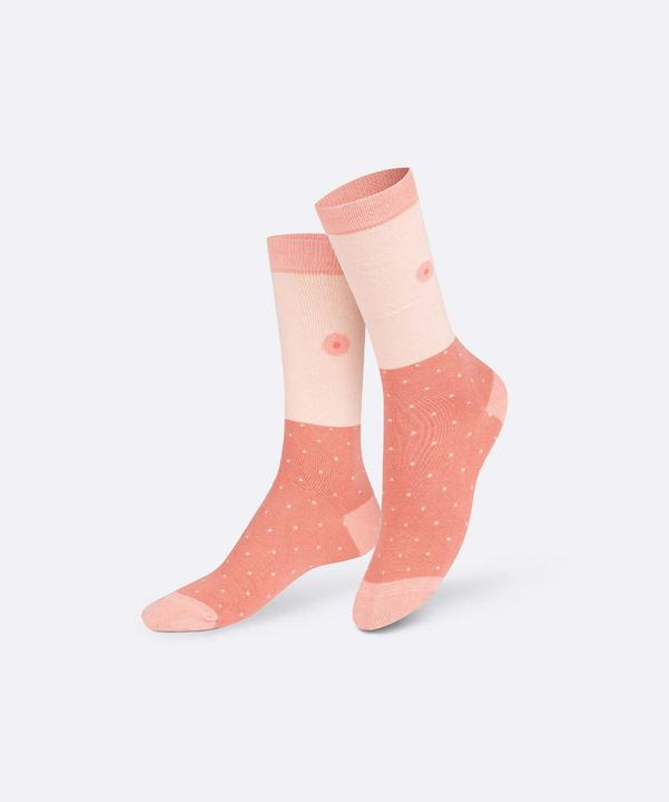 Image du produit Eat My Socks Chaussettes Free the Nipple, blanc (Taille unique)