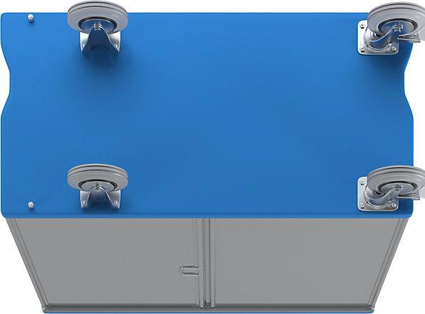 Produktbild kaiserkraft Schrankwagen aus Alu (300 kg)