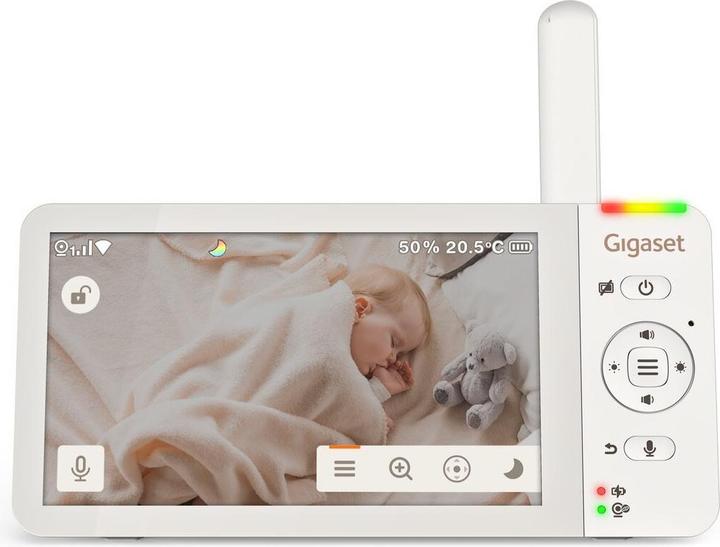 Produktbild Gigaset BABY 700 Connected w (Babyphone mit Kamera, 300 m)