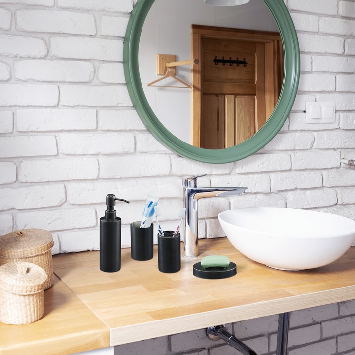 Produktbild Relaxdays 5-tlg. Badezimmer-Set