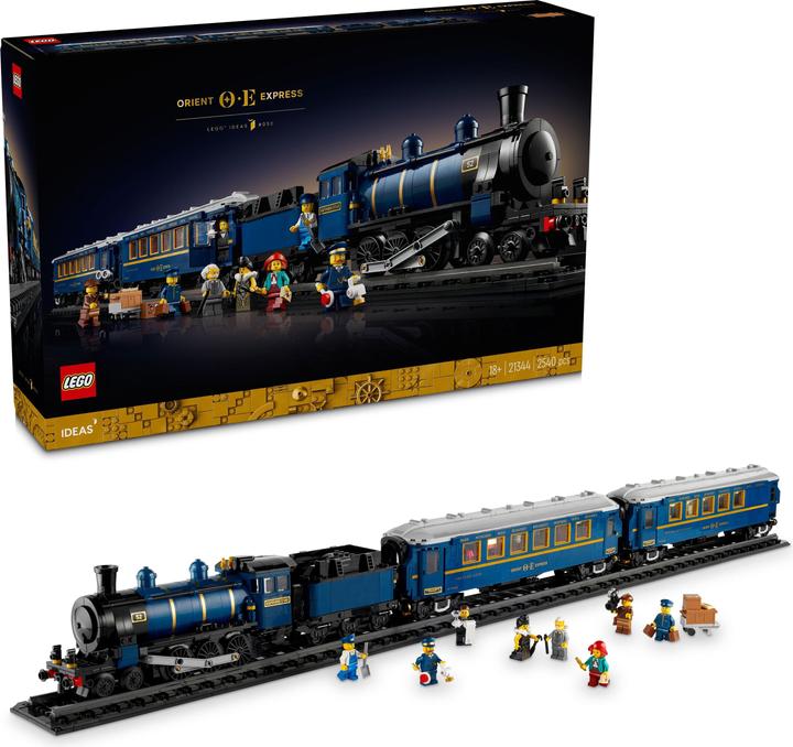 Immagine prodotto LEGO 21344 L'Orient Express (21344, LEGO Ideas, Set LEGO rari)