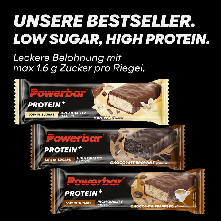 Produktbild Powerbar Protein Plus Low Sugar (16 Stk., 560 g)