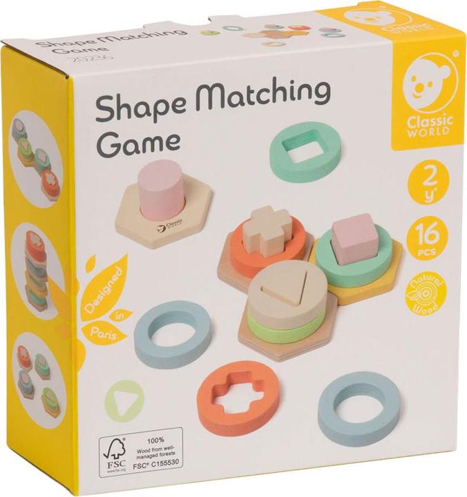 Actual product image Classic World Play of shapes