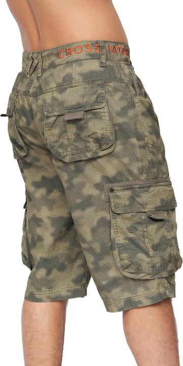 Produktbild Crosshatch Mens Hanwhere Camo Cargo Shorts (32)