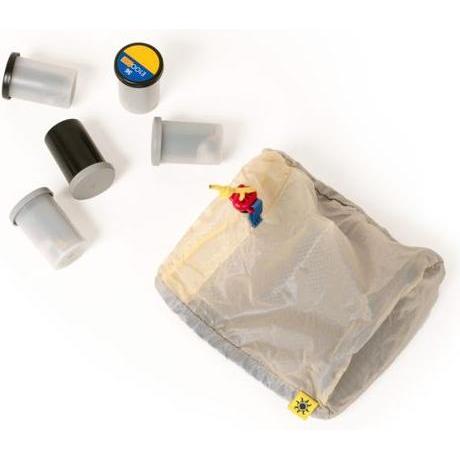 Long Weekend Film Pouch 5 Rolls Creme Multicolor, Borsa fotocamera, Multicolore