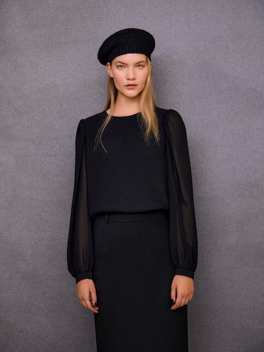 Actual product image Object Puff sleeve blouse (40)
